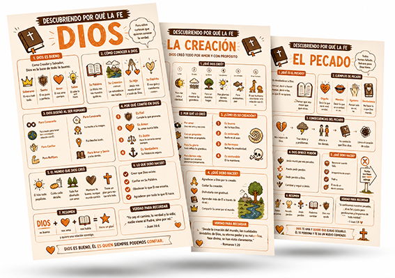 Raíces de Fe - hojas de trabajo Teología por Descubrimiento
