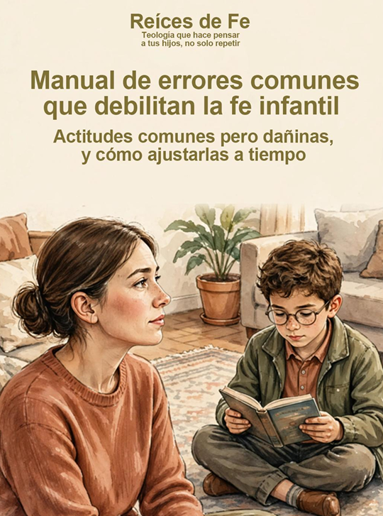 Manual de errores comunes que debilitan la fe infantil