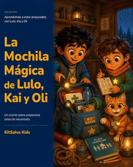 Portada de cuento KitSalva Kids