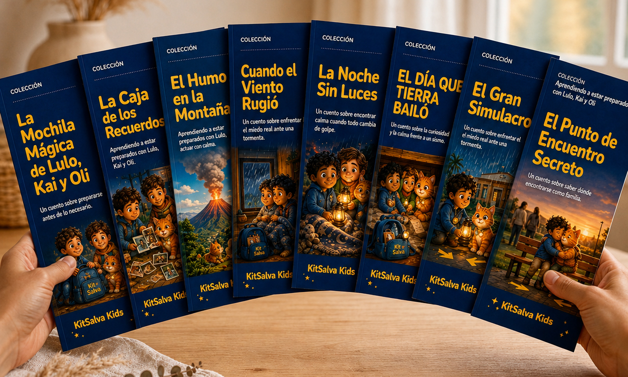 Los 8 cuentos de KitSalva Kids