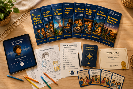 KitSalva Kids — los 8 cuentos