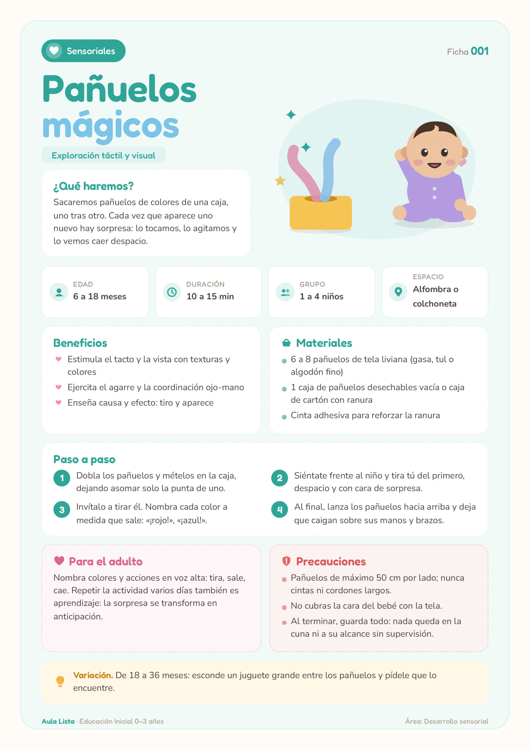 Ficha Pañuelos mágicos